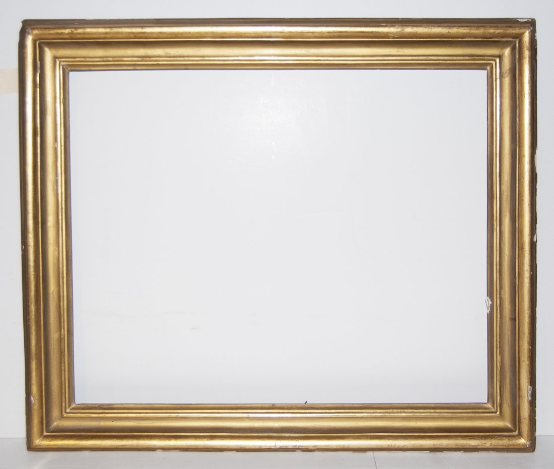 Italian 18th C. cove gilded frame (1 of 1)