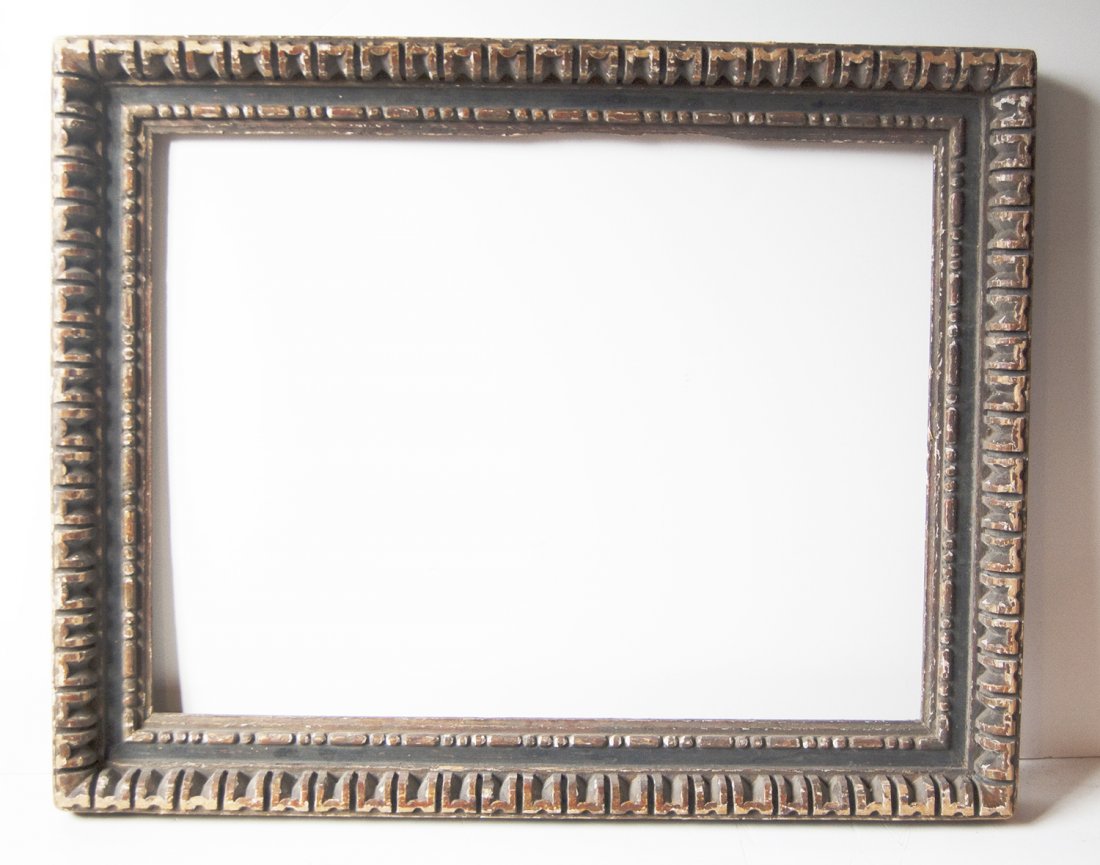 European 18th C. hand carved cassetta frame (1 of 1)