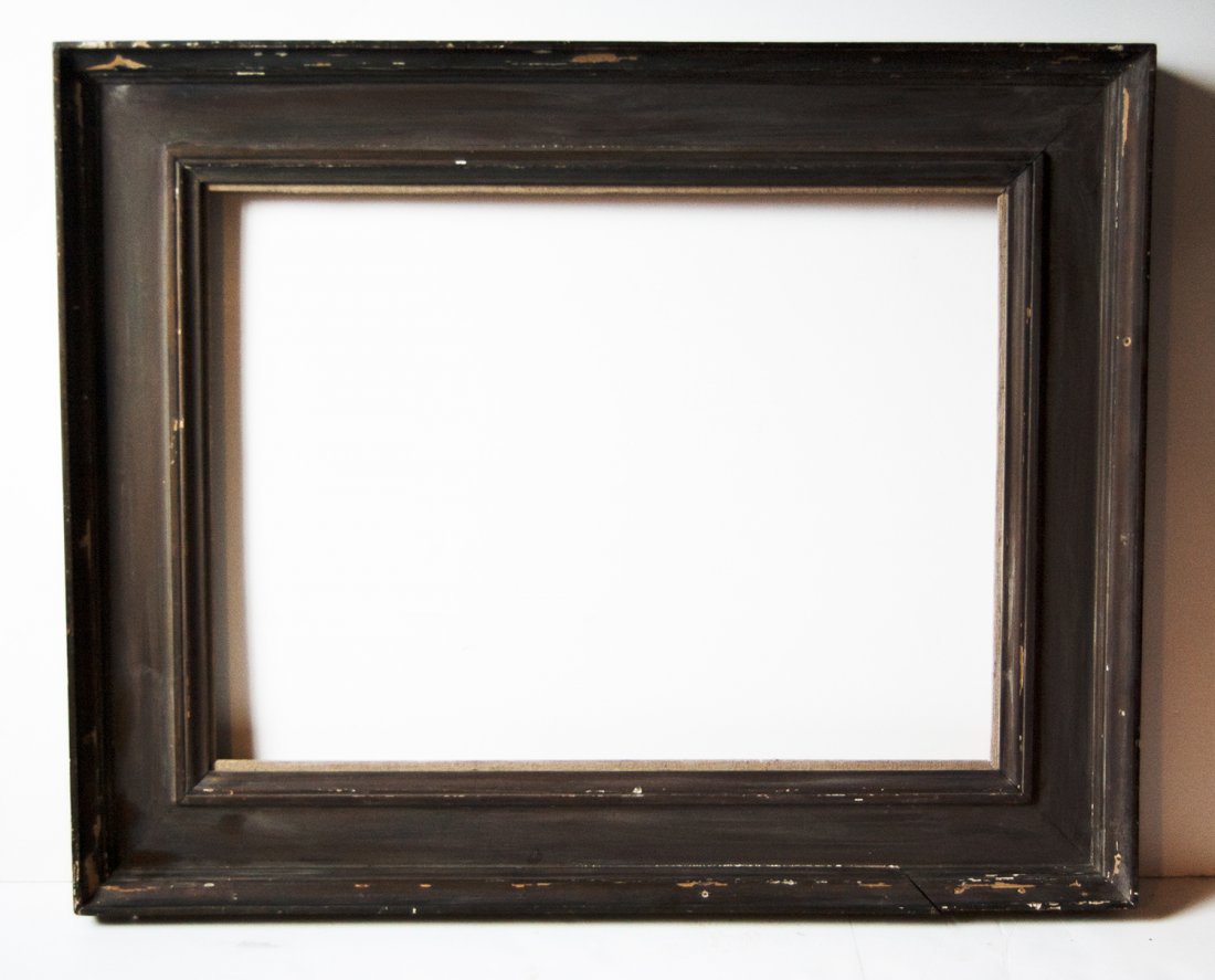 American 20th C. polychromed Modernist cassetta frame (1 of 1)