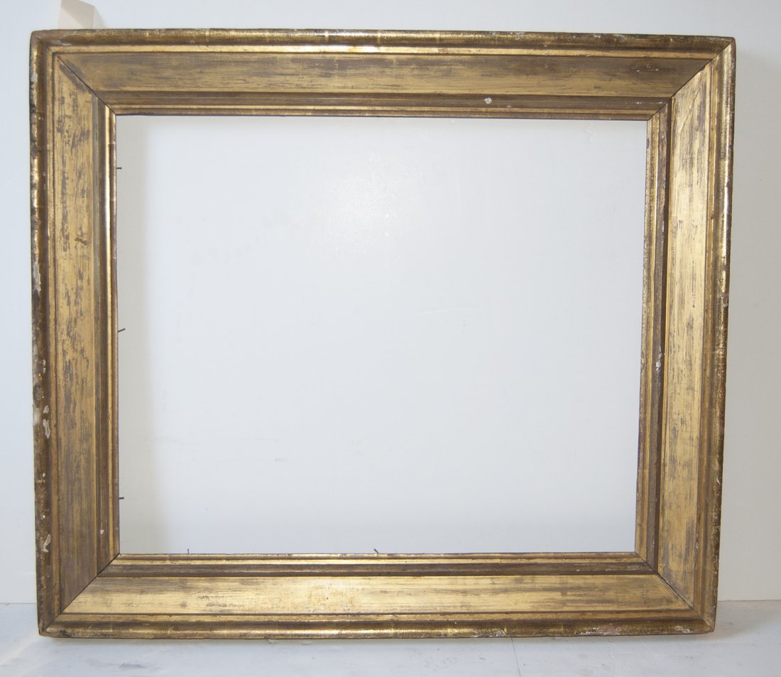 American 19th C. gilded bevelled Sully frame (1 of 1)