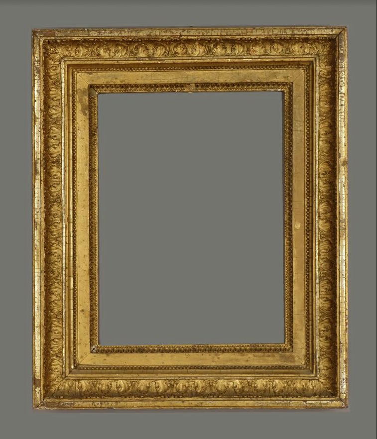 French 19th C. Neoclassic gilded frame (1 of 1)