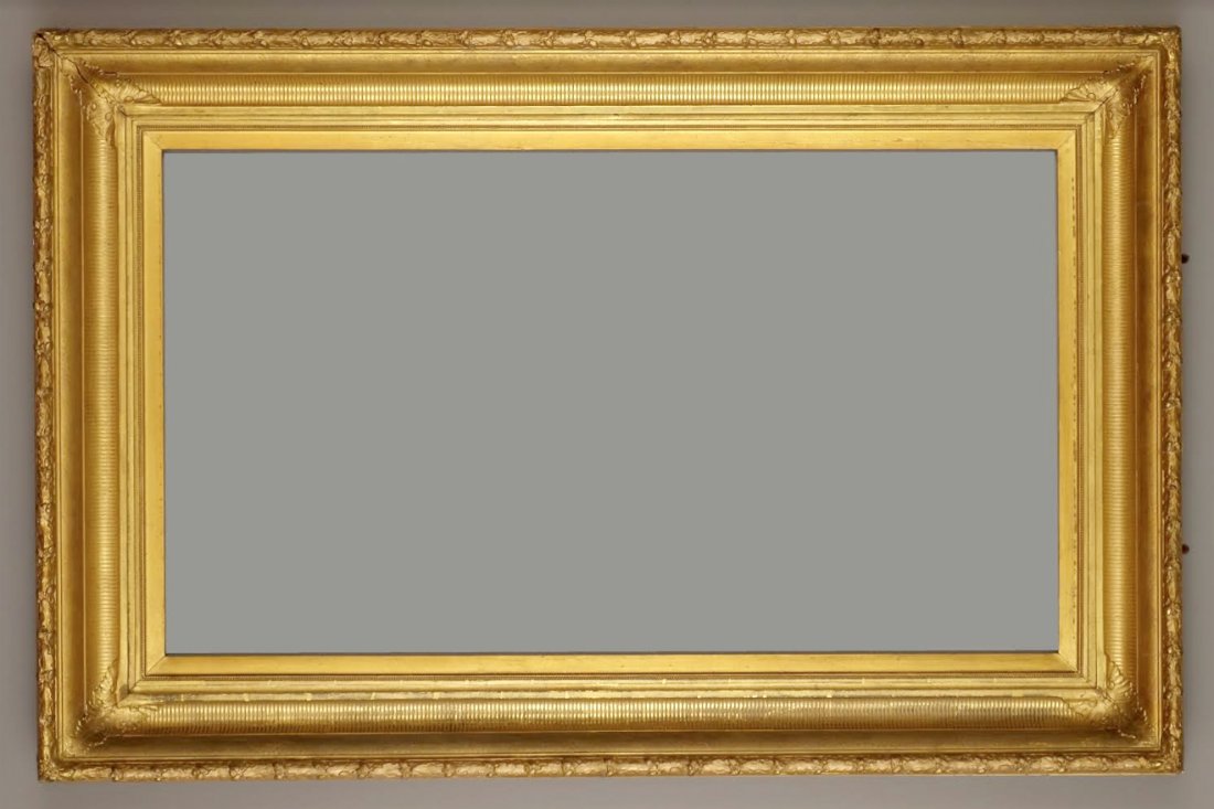 American 19th C. applied ornament and gilded, spotted a (1 of 1)