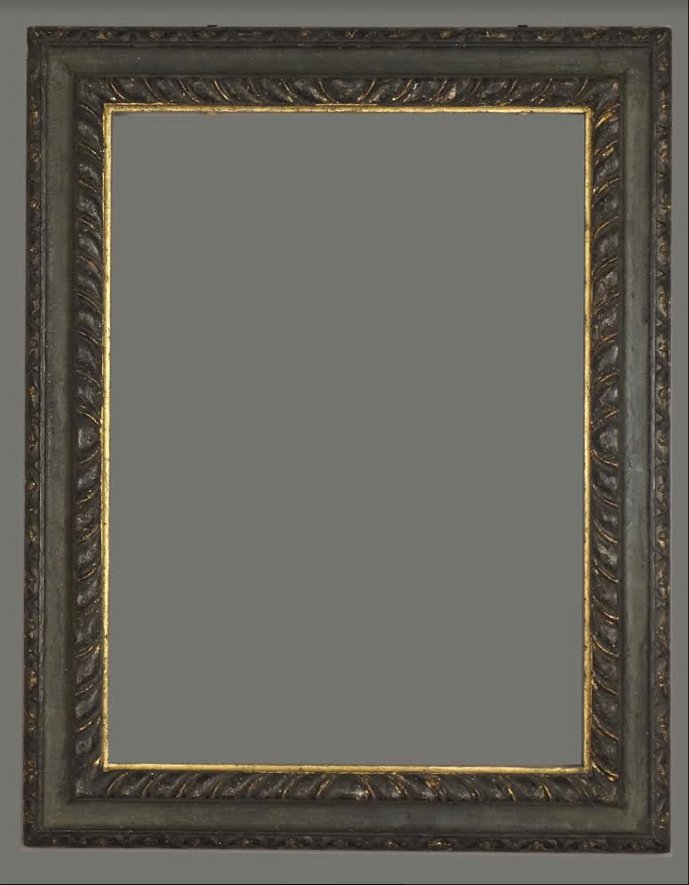 American 20th C. gilded & ebonized Italian style frame (1 of 1)