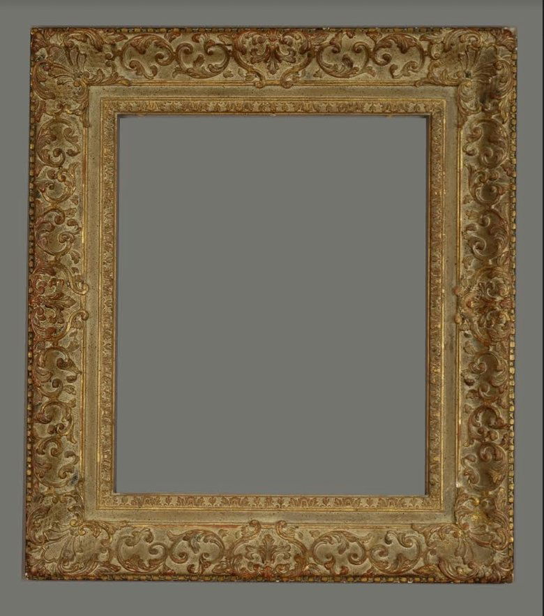 American 19th C. applied ornament and gilded Louis XIV (1 of 1)