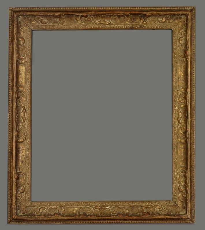 American 20th C. applied ornament, gilded frame (1 of 1)