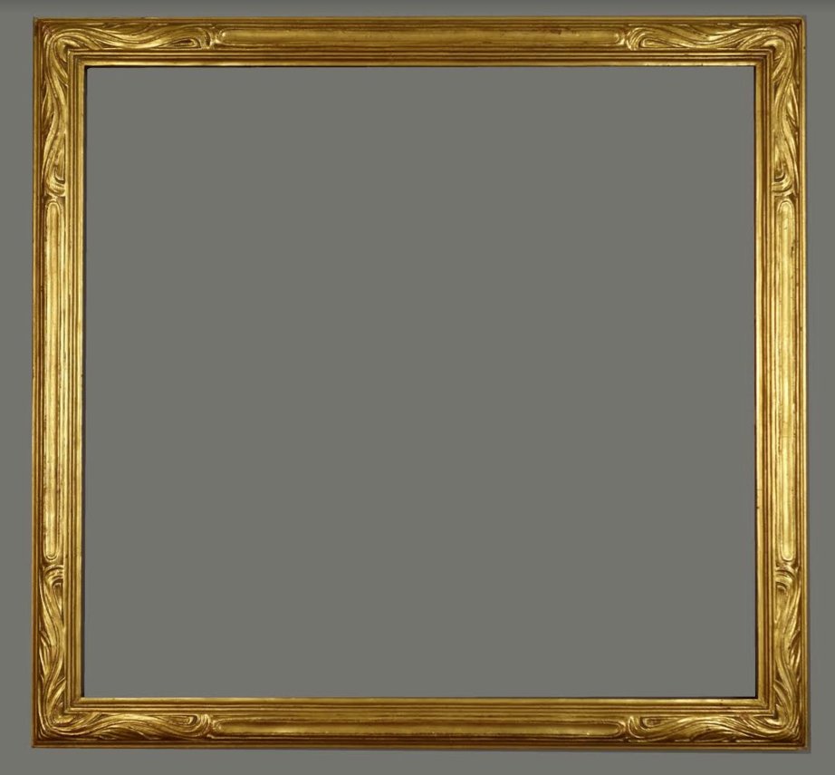 American 20th C. carved frame by Newcomb-Macklin (1 of 1)