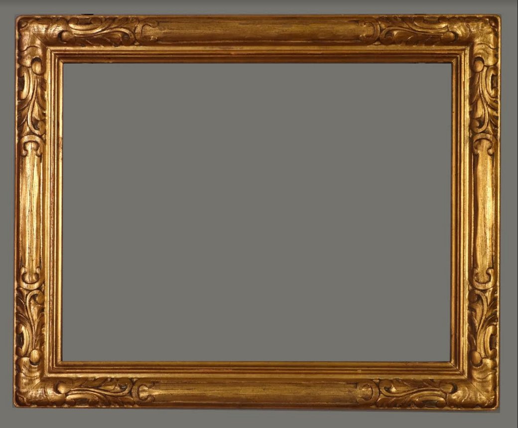 American 20th C. carved & gilded Newcomb Macklin frame (1 of 1)