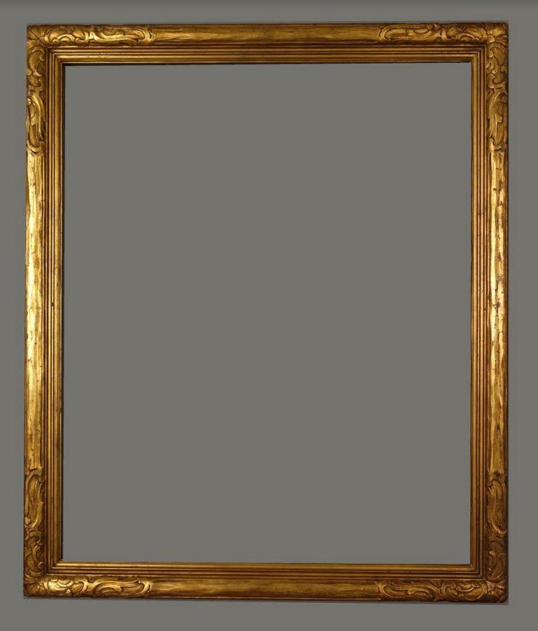 American 20th C. carved & gilded Newcomb Macklin frame (1 of 1)