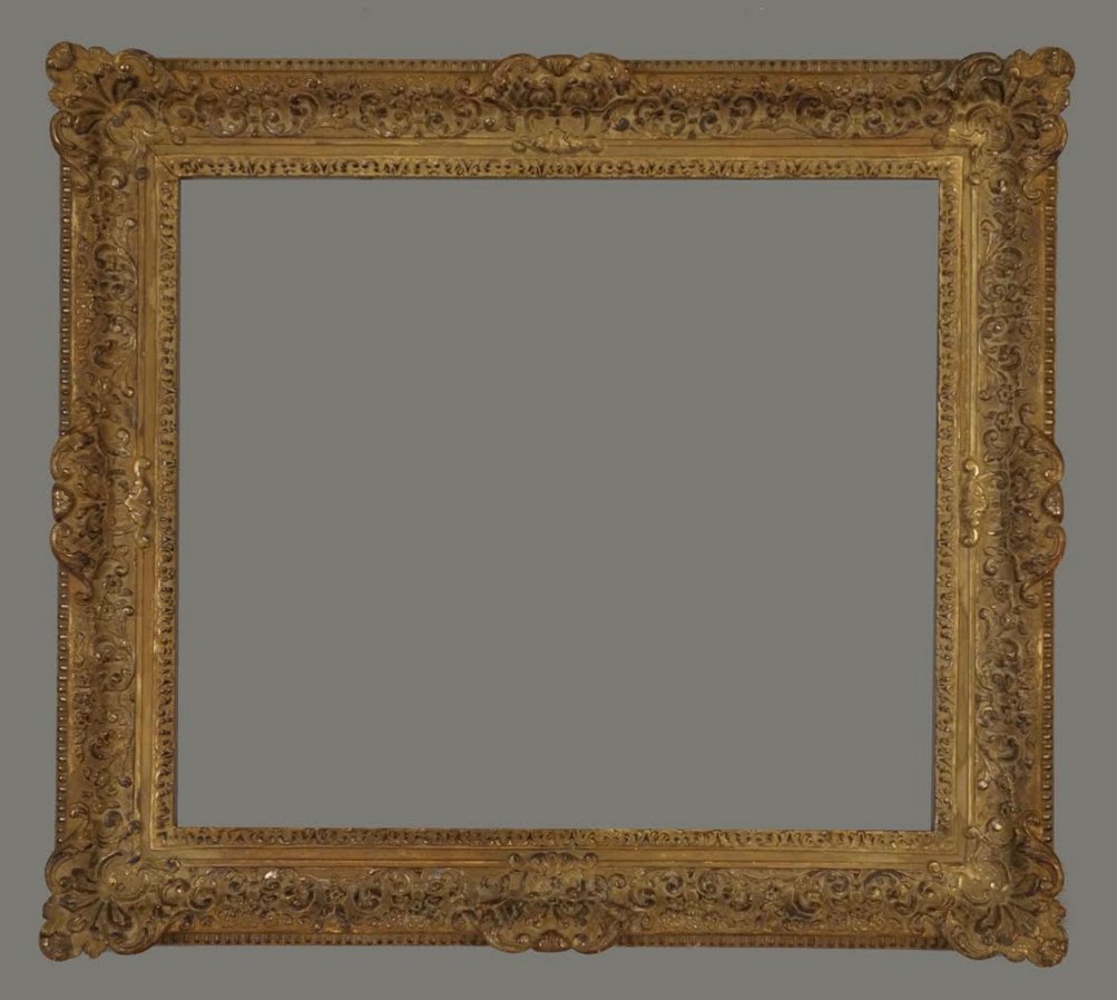 European early 20th C. gilded Louis frame (1 of 1)