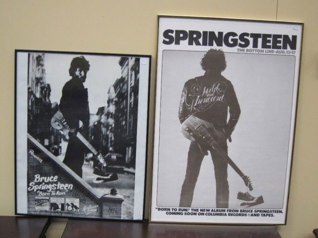 TWO BRUCE SPRINGSTEEN POSTERS: Born to Run