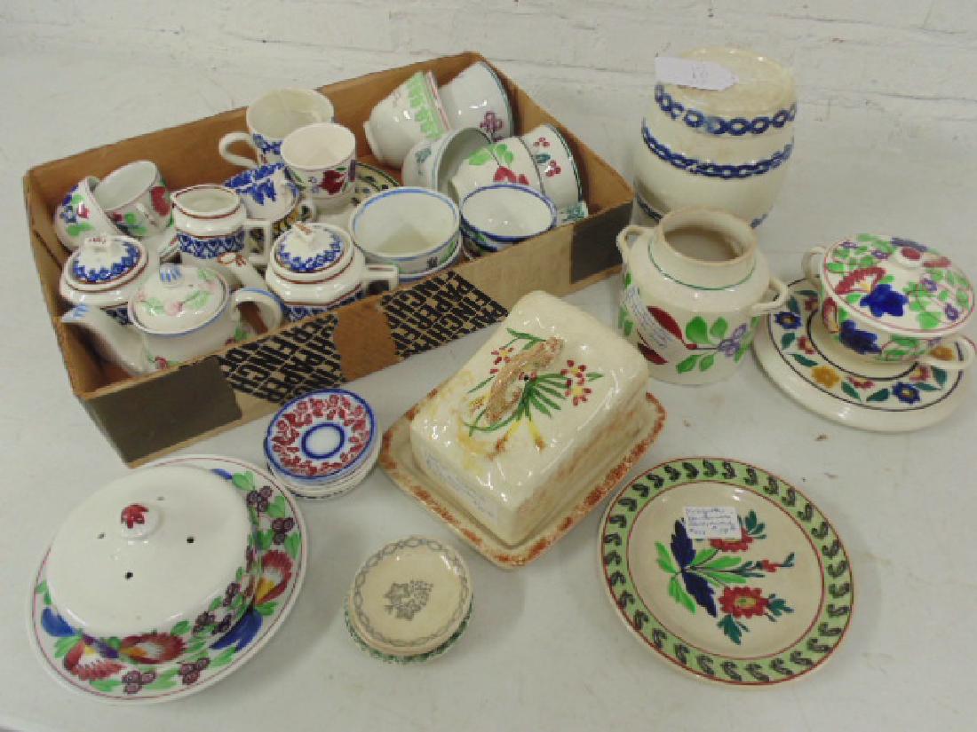 Large lot of stick spatter, Heatherware, Virginia (1 of 8)