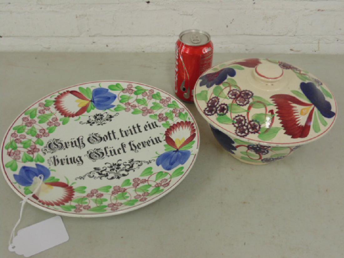 Stick spatter bowl & Villeroy & Boch charger (1 of 6)