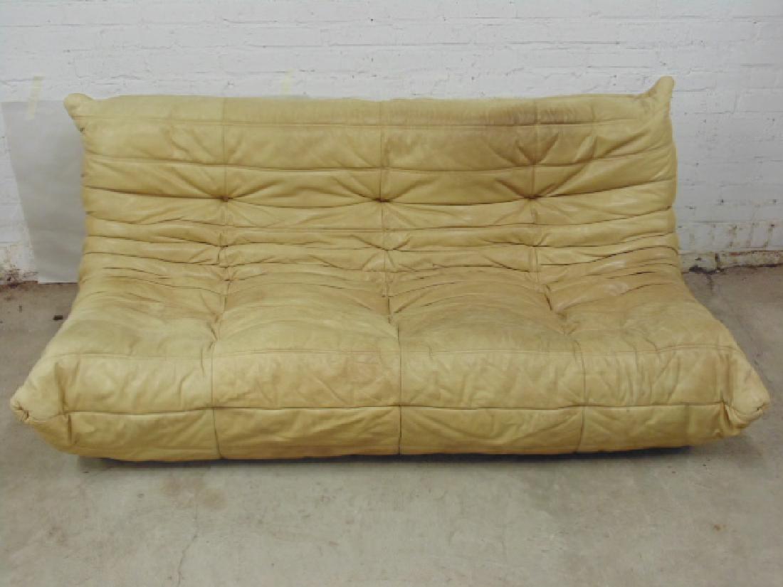 Leather sofa by Michel Ducaroy for Ligne Roset (1 of 8)