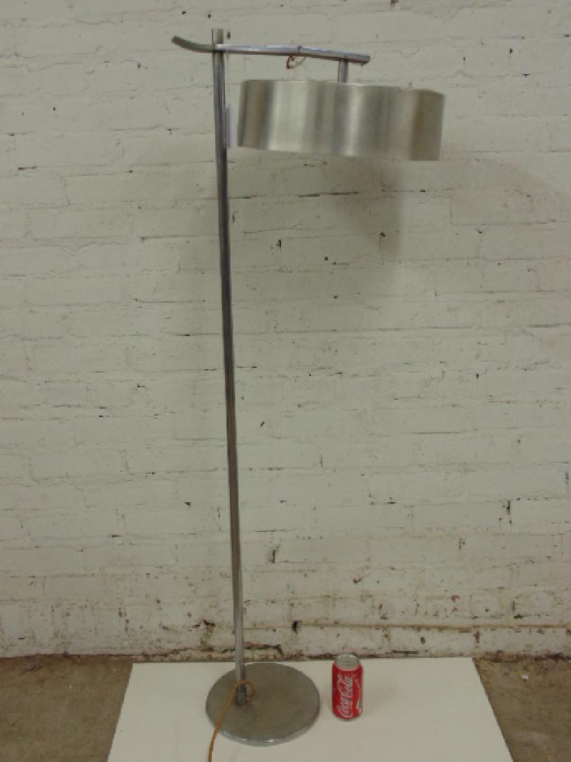 Chrome base mid Century floor lamp (1 of 6)
