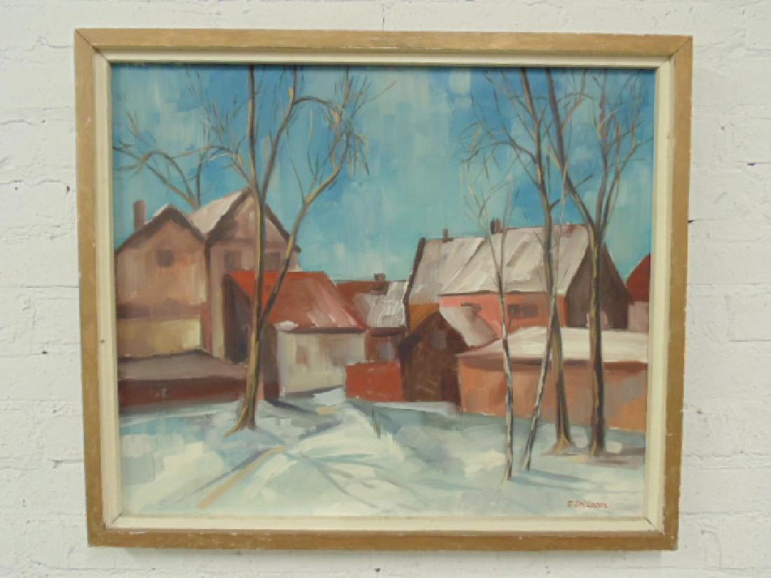 Painting, German scene, Jean-Jacques Philippon (1 of 7)