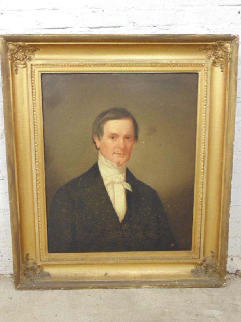 Painting,  portrait of Dr. John Barker,  various labels (1 of 7)