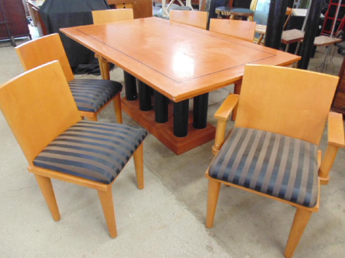 Michael Graves Biedermeier Style Dining Table & Chairs (1 of 8)
