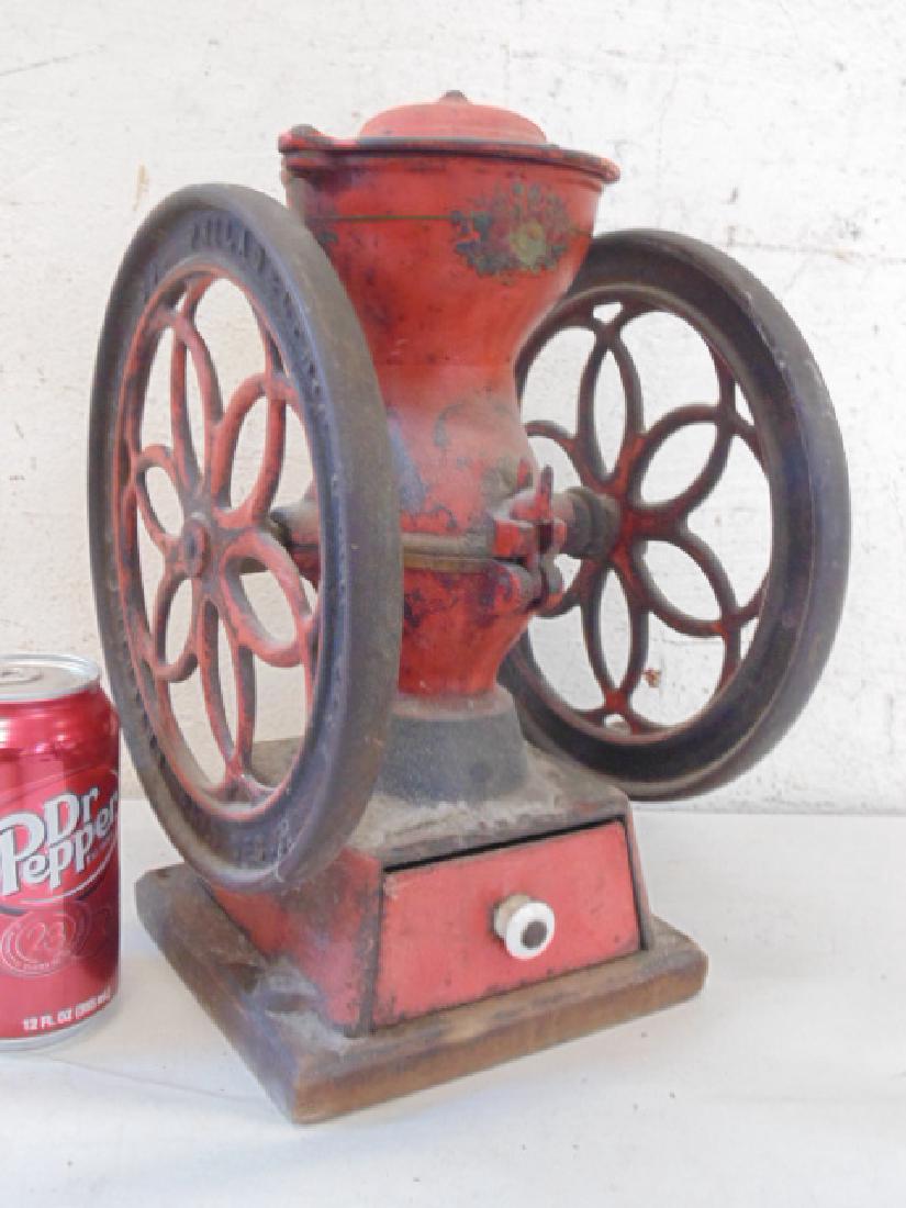 Enterprise coffee grinder, original paint (1 of 6)