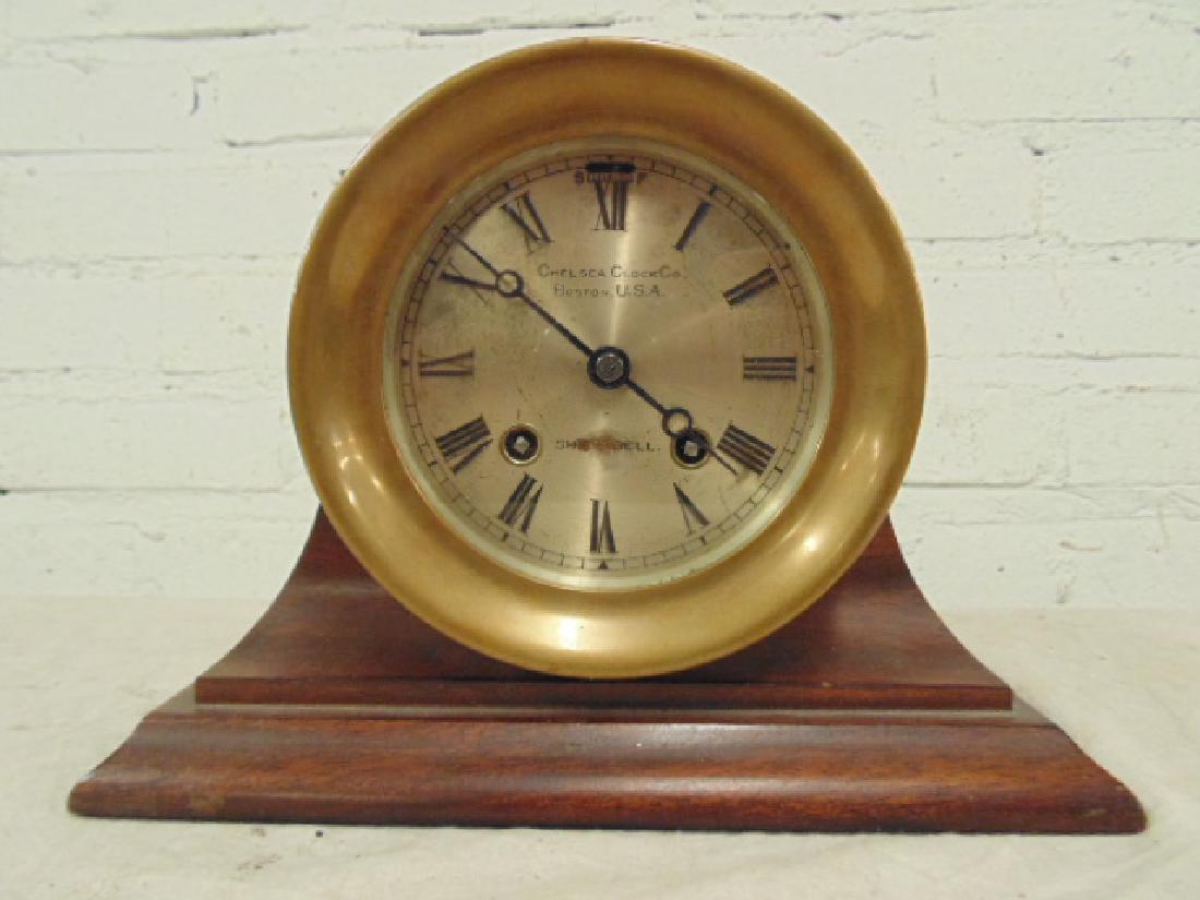 Chelsea Ship's Bell clock, patented Dec 31 1909 (1 of 7)