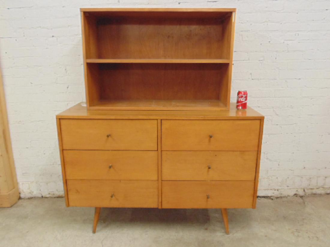 Paul McCobb 6 drawer cabinet with top section (1 of 5)