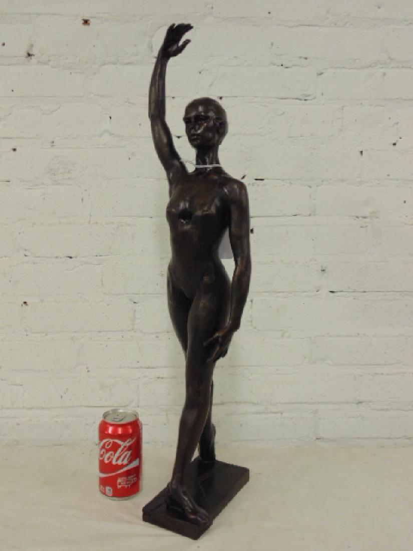 Bronze figure of a ballerina, signed Le Nantec, 1990 (1 of 4)