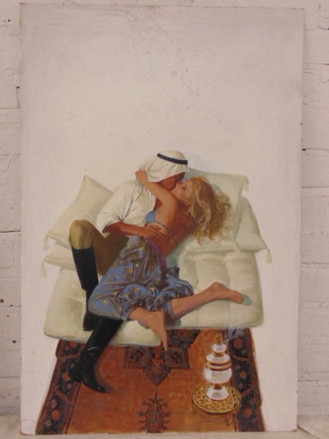 Illustration, Estate of Darrel Greene, "Golden Valkyrie: Illustration, Estate of Darrel Greene, "Golden Valkyrie", 29" by 19"