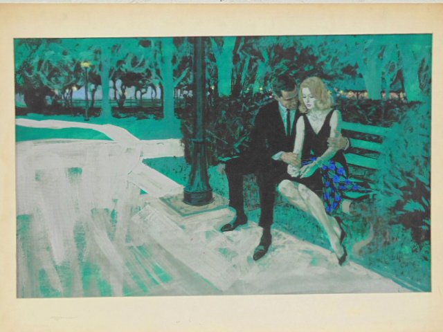 Illustration, Estate of Darrel Greene, man & woman (1 of 5)