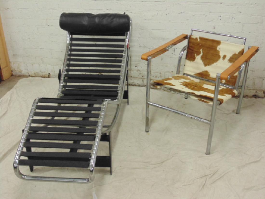 Cassina chaise lounge & Cassina armchair (1 of 6)