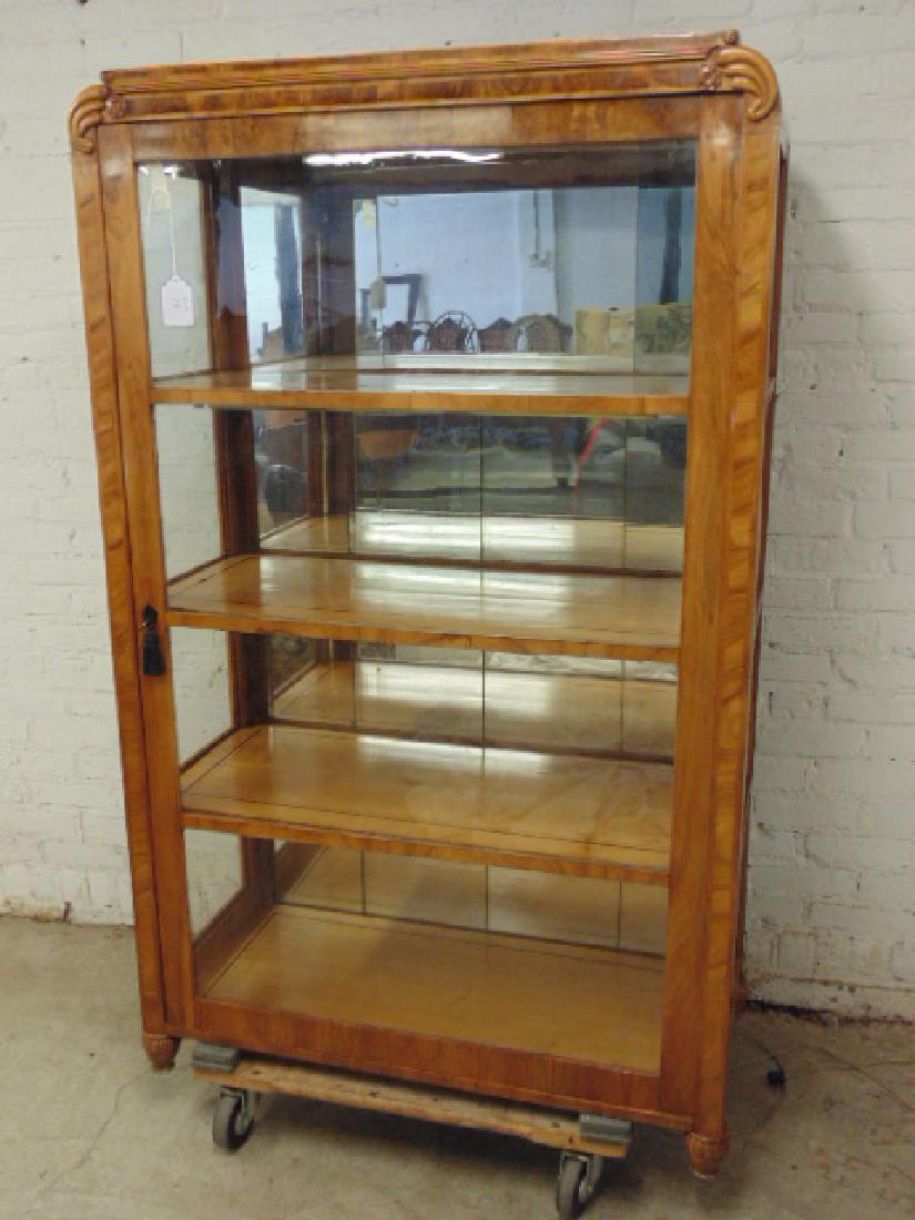 Biedermeier cabinet, vitrine, Vienna, 1825-1830 (1 of 8)