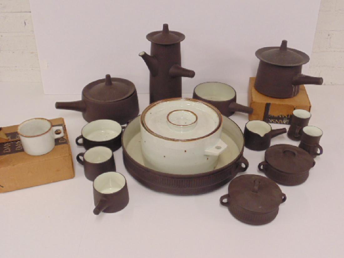 Large lot Dansk design ceramic dinnerware (1 of 6)