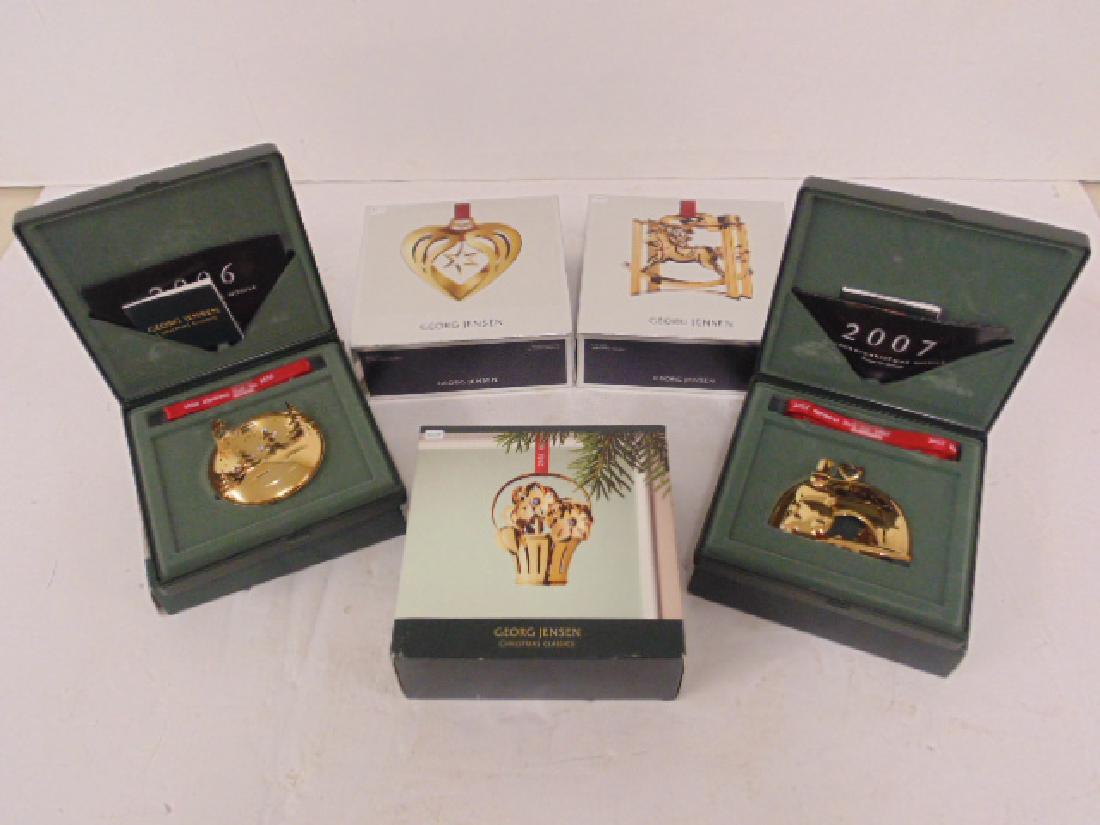 5 Georg Jensen Christmas ornaments (1 of 5)