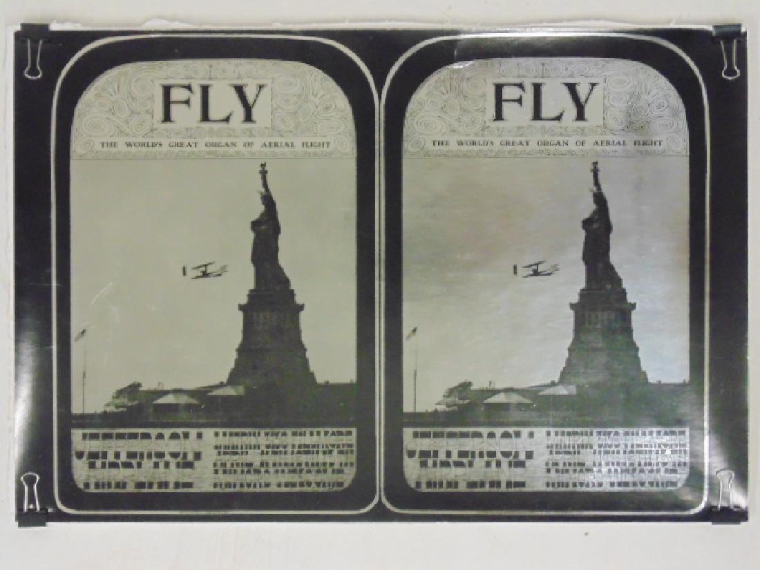 1965 Jefferson Airplane poster, Rick Griffin: 1965 Jefferson Airplane poster, by Rick Griffin & Ivan Strauss for Berkeley Bonaparte, 1965, "Fly, The world's great organ of aerial flight, Matrix 3138 Fillmore", 13" by 19.25". Please refer to image