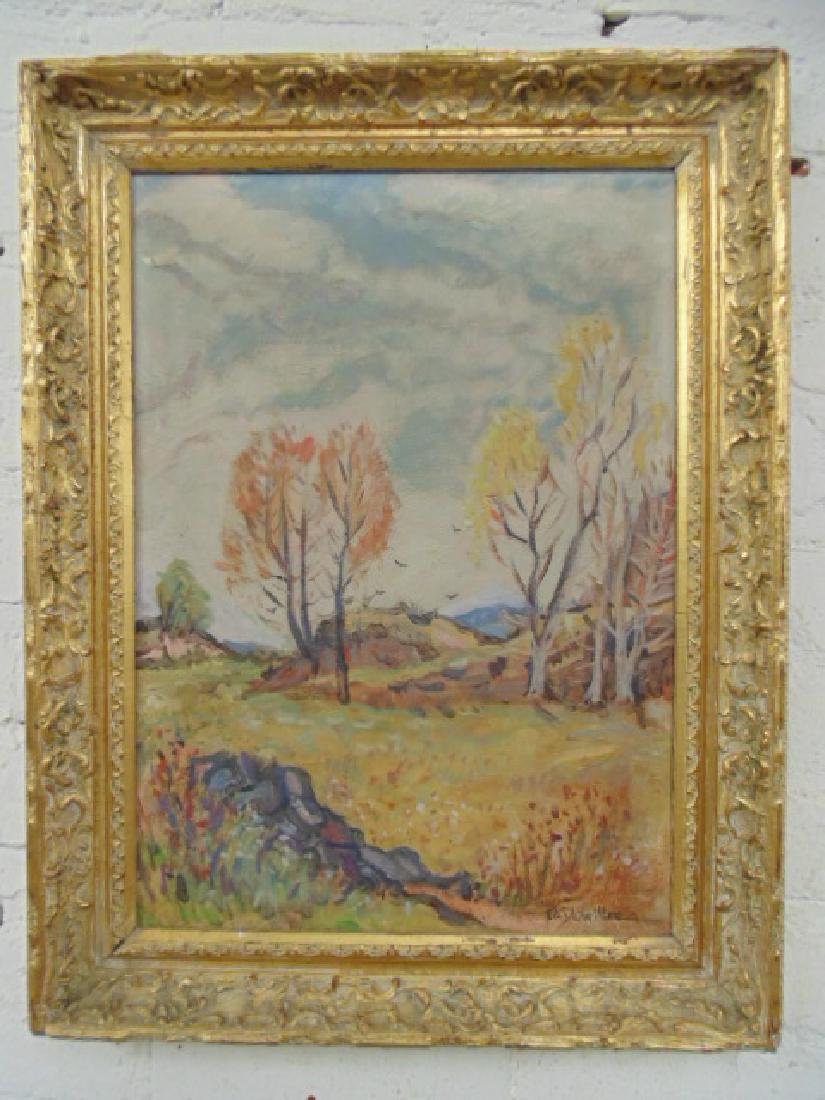 Painting, "April in Vermont" Frederick K. Detwiller (1 of 8)