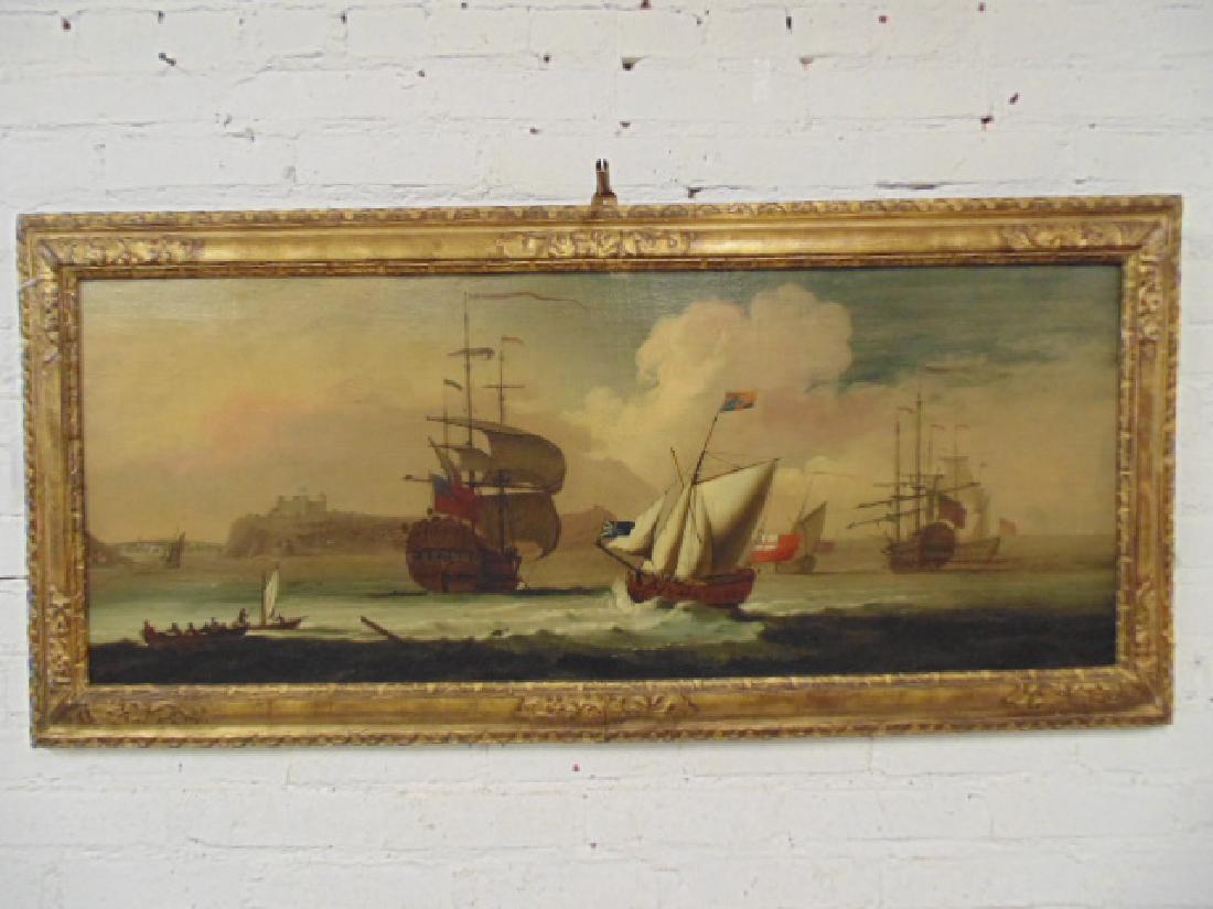 Painting, Seascape, Men of War, by Peter Monamy (1 of 6)