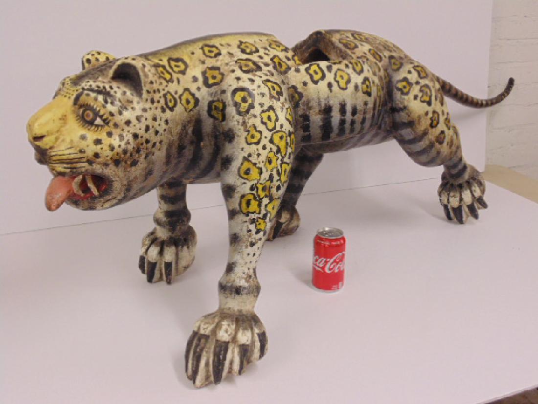 Nelson Rockefeller Folk Art Collection, Leopard, 1920's (1 of 8)