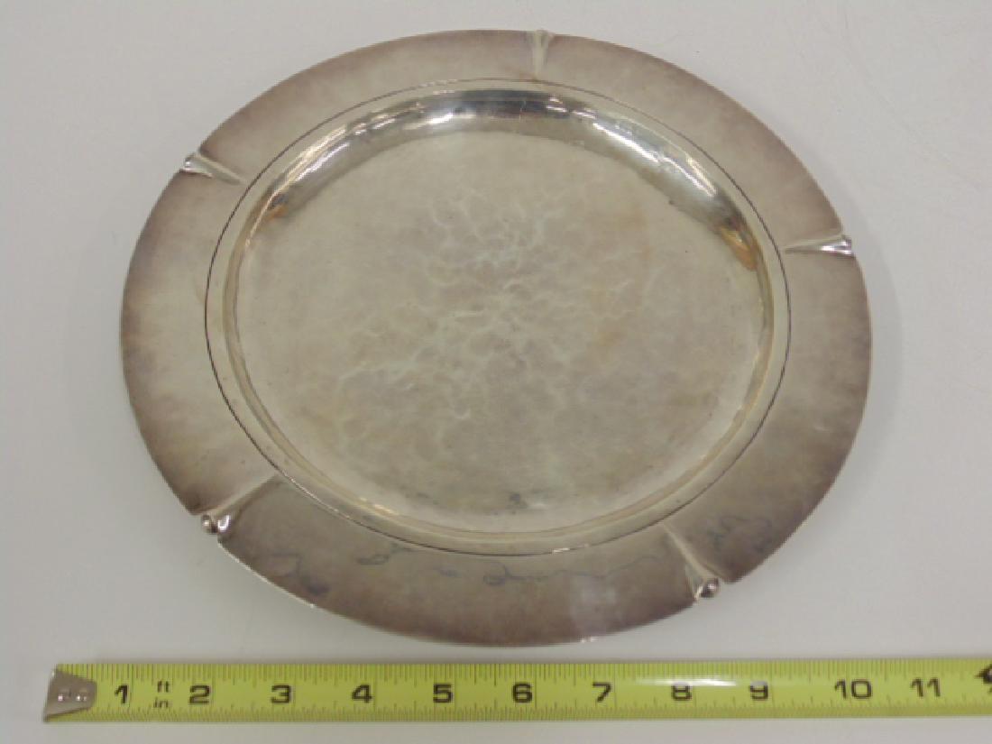 Spratling silver plate, Mexico, plate is 11" (1 of 6)