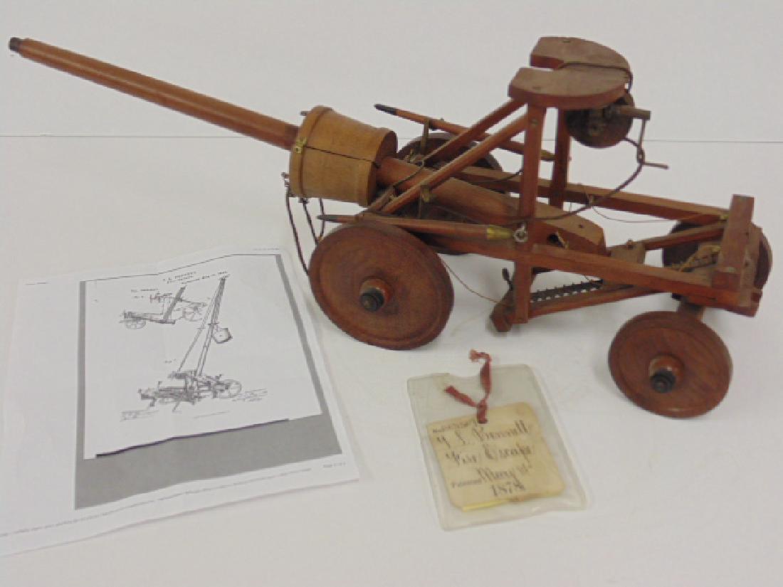 Patent model, "Fire Escape", by T.L. Bennett 1878 (1 of 6)