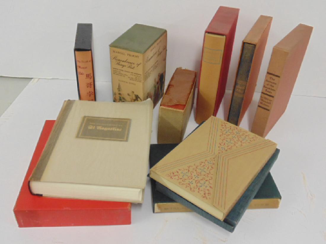 9 books from the Limited Editions club (1 of 7)