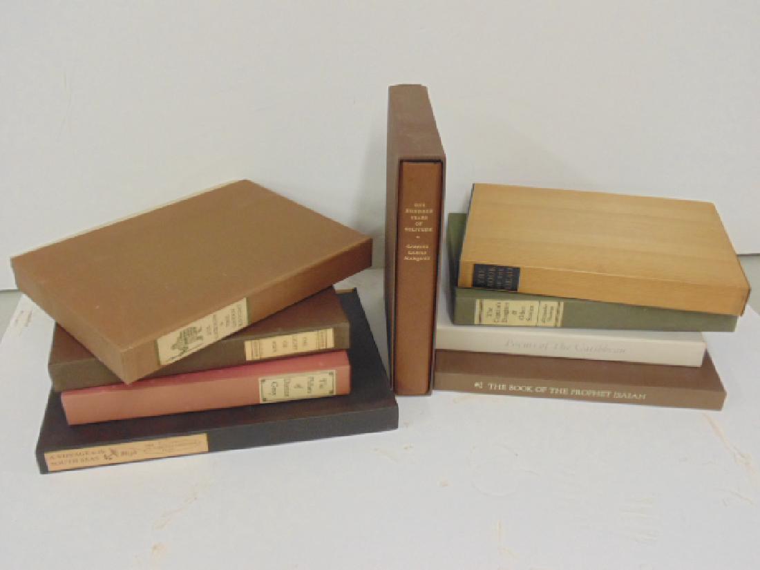 9 books from the Limited Editions club (1 of 6)