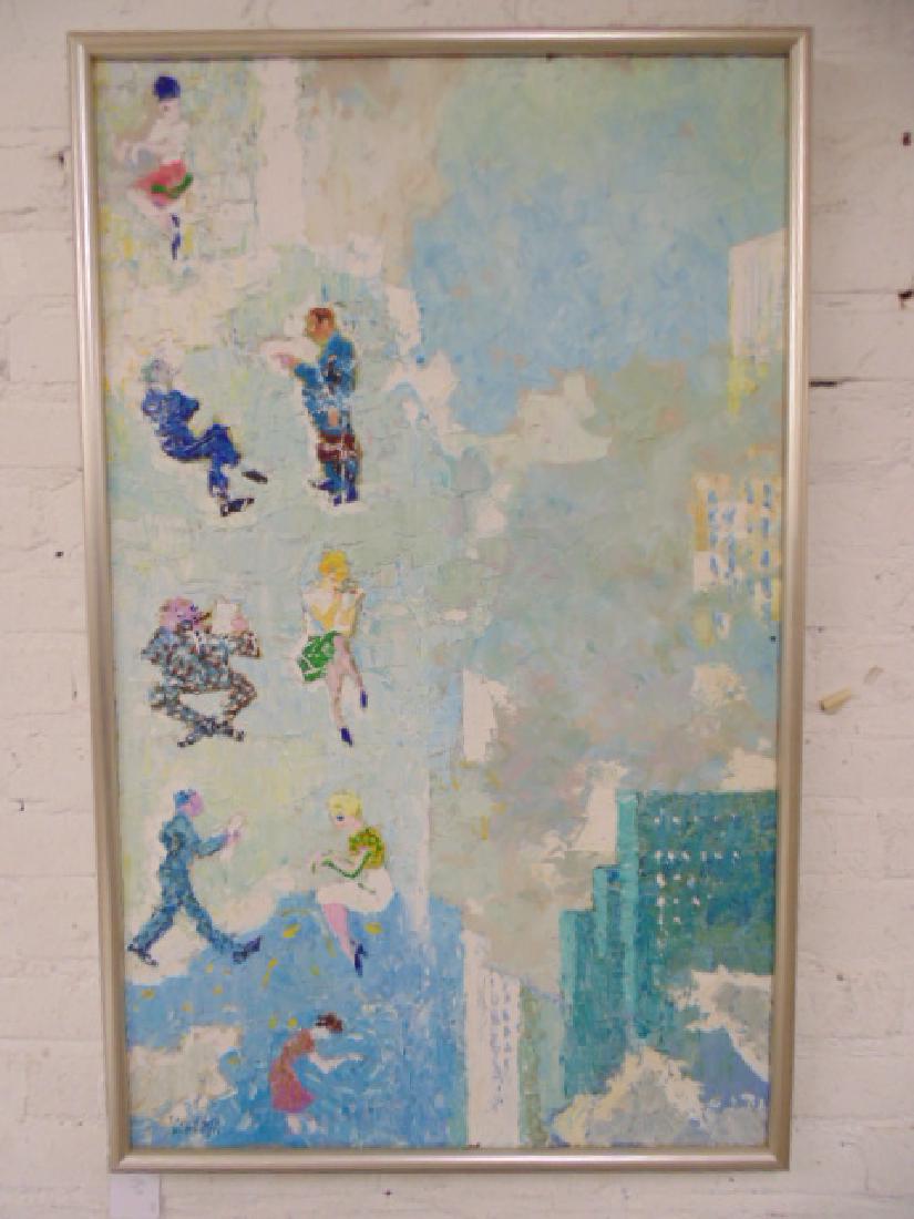 Painting, "Salesman in the Sky", Coulton Waugh, 1967 (1 of 8)