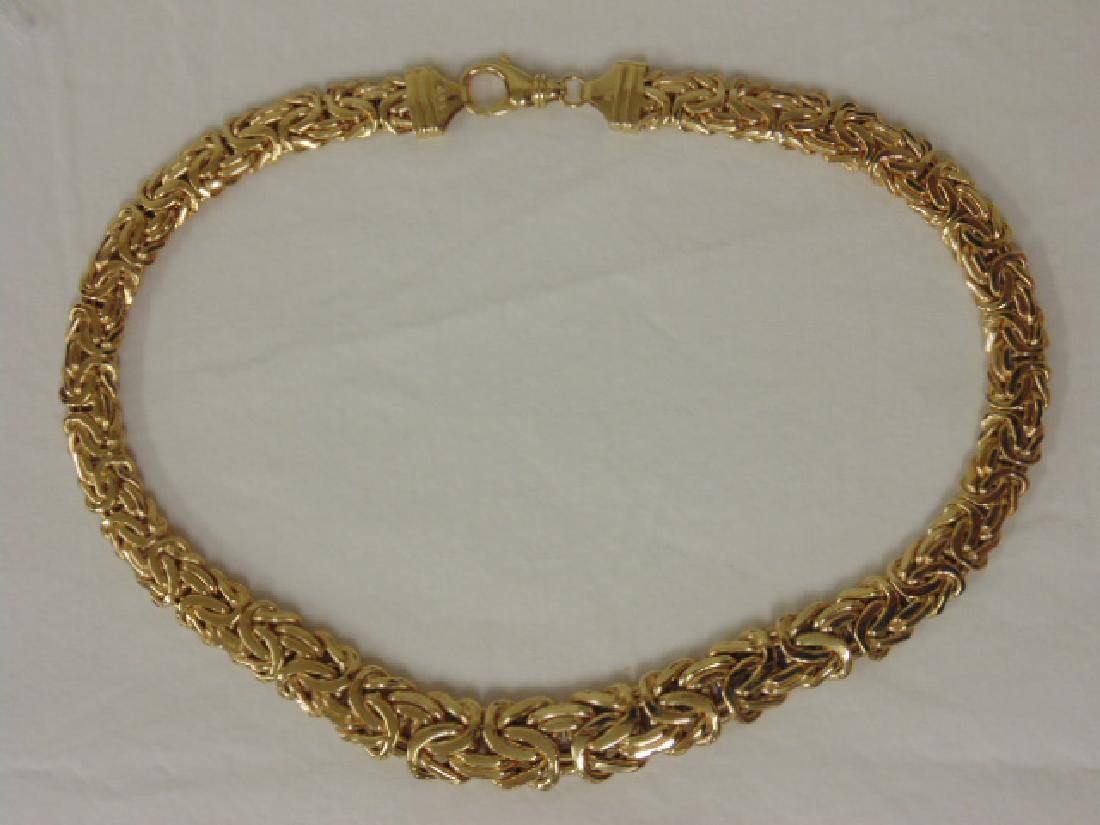 14k graduated Byzantine necklace 35.8 grams (1 of 5)