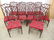 Set 10 Asian rosewood dining chairs