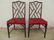 Set 10 Asian rosewood dining chairs - 3
