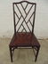 Set 10 Asian rosewood dining chairs - 4