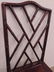 Set 10 Asian rosewood dining chairs - 6