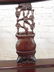 Pair Chinese rosewood Chippendale chairs - 6