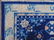 Chinese carpet, blue with beige border - 4