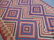 Flat weave rug, 2 panels sown together - 3