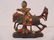 Lot 14 Chinese hand painted carved wood figures, - 6