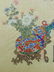Asian, Chinese painting on silk, flowers - 4
